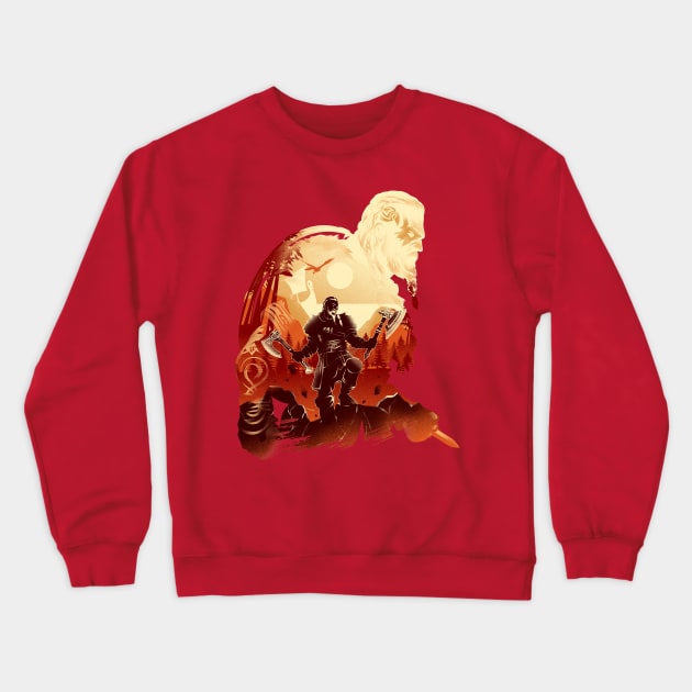 AC-Valhalla Crewneck Sweatshirt by HyperTwenty